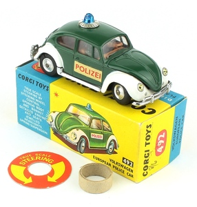 Corgi 492 vw polizei yy368