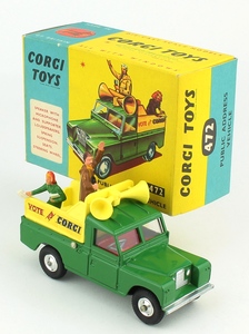 Corgi 472 public address vehicle yy426