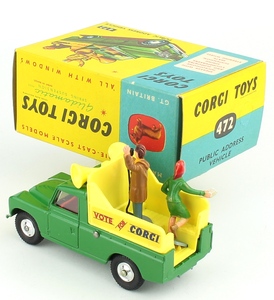 Corgi 472 public address vehicle yy4261