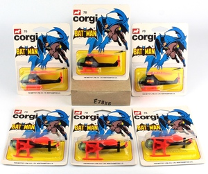 Corgi trade pack e78 batcopters yy486