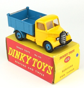 Dinky 410 bedford end tipper yy520