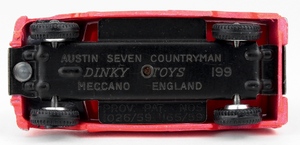 Dinky 199 austin seven countryman yy5562