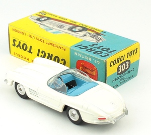 Corgi 303 mercedes open roadster yy5851