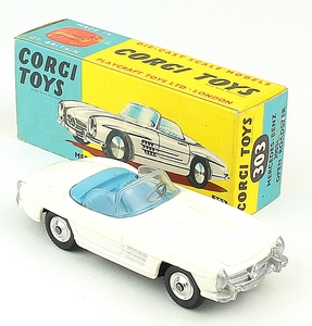 Corgi 303 mercedes open roadster yy585