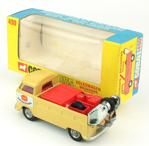 Corgi 490 vw breakdown truck yy5871