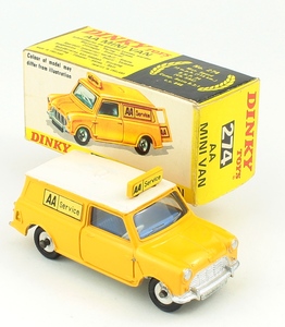 Dinky toys 274 a.a. mini van yy601