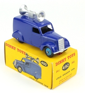 Dinky toys 492 loud speaker van yy601