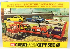 Corgi toys gift set 48 transporter yy63613a