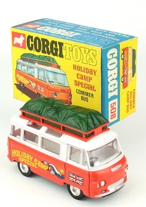 Corgi toy 508 holiday camp bus yy633