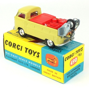 Corgi toys 490 volkswagen breakdown truck yy6351