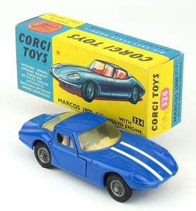 Corgi toys 324 marcos 1800 gt yy641