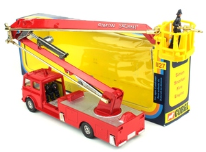 Corgi toys 1127 simon snorkel fire engine yy7561