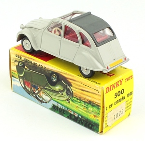 French dinky spain 2cv citroen grey yy7621