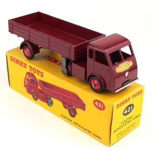 Dinky toys 421 electric lorry british railways yy775