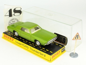 French dinky toys 1419 ford thunderbird yy808