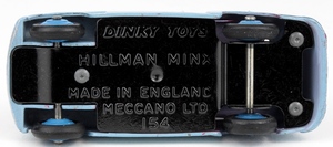 Dinky toys 154 hillman minx yy8272