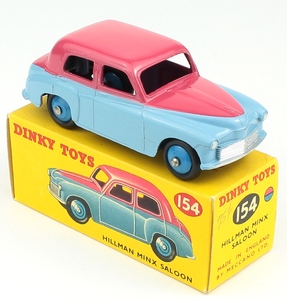 Dinky toys 154 hillman minx yy827