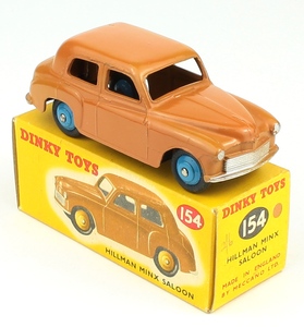 Dinky toys 154 hillman minx yy828