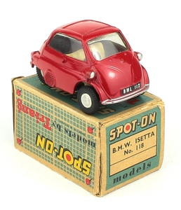 Spot on models 118 bmw isetta yy835