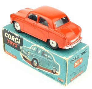 Corgi toys 201m austin cambridge saloon orange yy8661