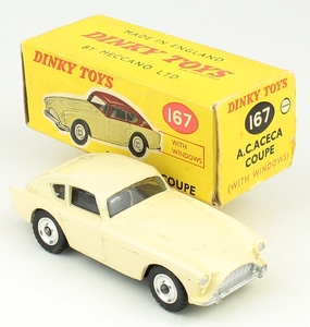 Dinky toys 167 ac aceca cream yy861