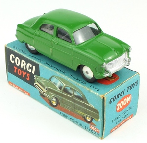Corgi toys 200m ford consul green yy864