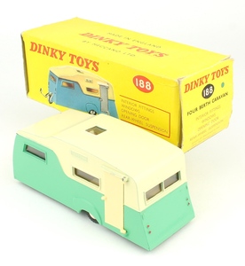 Dinky toys 188 four berth caravan yy8711