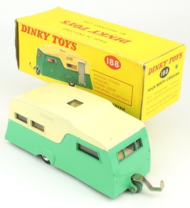 Dinky toys 188 four berth caravan yy871