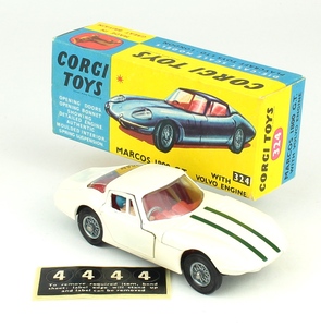 Corgi toys 324 marcis 1800 gt yy889
