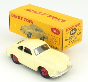 Dinky toys 182 porsche 356a coupe yy961