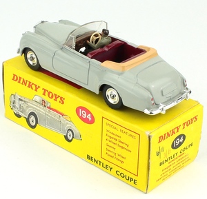 Dinky toys 194 bentley yy9731