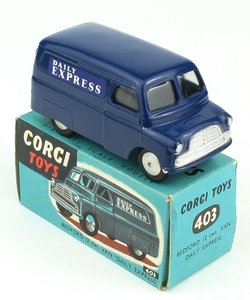 Corgi toys 403 daily express van yy998