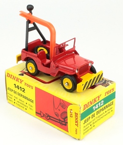 French dinky toys 1412 jeep zz10