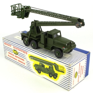 Dinky toys 267 missile servicing platform vehicle zz44