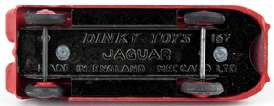 Dinky toys 157 jaguar xk 120 coupe zz632