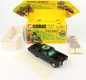 Corgi Toys 268 The Green Hornet Black Beauty Inner Packing Piece from 1966