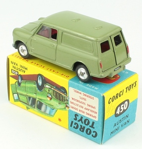 Corgi toys 450 austin mini van zz1011