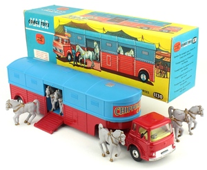 Corgi toys fao schwarz set chipperfields circus zz1431