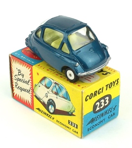 Corgi toys 233 heinkel economy car zz149