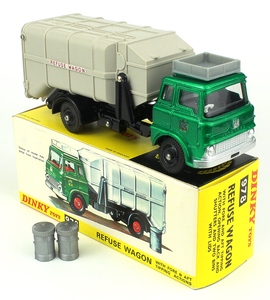Dinky Toys 978 Bedford Refuse Wagon - QDT