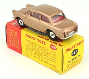 Dinky toys 144 volkswagen 1500 zz1651