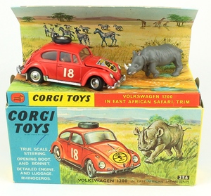Corgi toys 256 vw safari rhino zz189