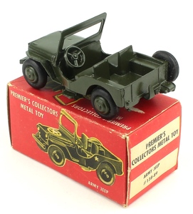 Premier %28japanese%29 dinky 669 army jeep zz2111