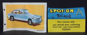 Spot on models 115 bristol 406 zz2753