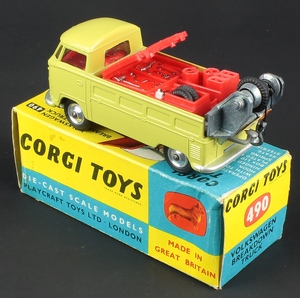 Corgi toys 490 vw breakdown truck zz3051