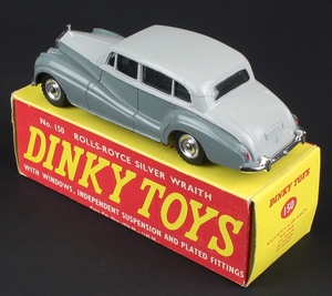 Dinky toys 154 rolls royce silver wraith zz3191