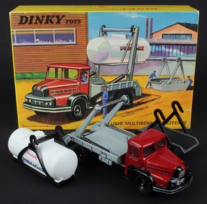 French dinky toys 805 multi skip gas tanker zz321