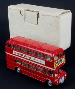 Corgi toys 468 routemaster bus red rose tea coffee w259