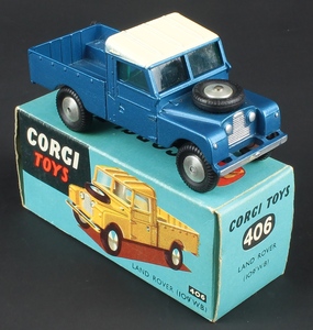 Corgi toys 406 landrover zz334