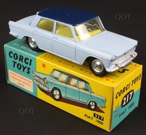 Corgi toys 217 fiat 1800 zz425